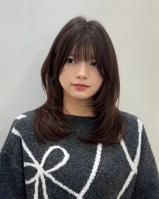 パーマ モ モのヘアスタイル