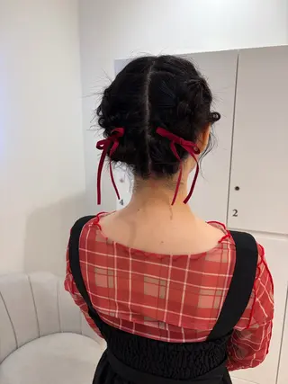 ショート ヘアアレンジ 美髪矯正/レイヤー 赤み消し/はるかのヘアスタイル