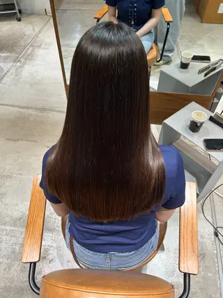 ミディアム 髪質改善/縮毛矯正 山口蒼太のヘアスタイル