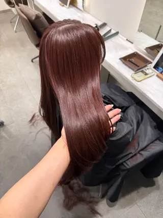 ミディアム 透明感カラー/ 表参道/こはるのヘアスタイル