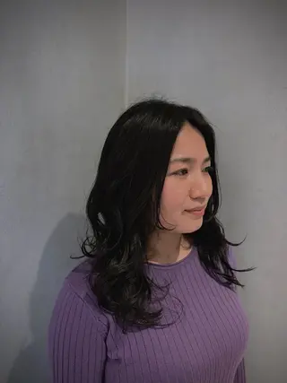 セミロング ZELE大和八木 ERI🦋のヘアスタイル