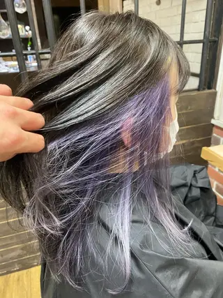 ミディアム 大久保寿高✨ なりたい色を叶える✨のヘアスタイル