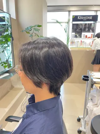ショート けいせい/横浜/ カラー、パーマ、縮毛のヘアスタイル