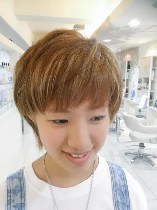 ショート カラー mai /Lita中央橋のヘアスタイル