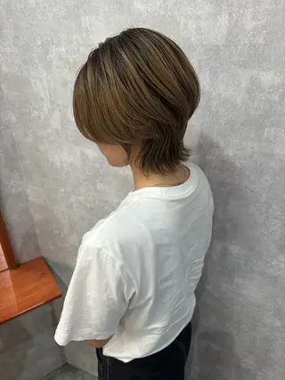 ショート モテ髪/ボブ/ショー ト/アダチフウトのヘアスタイル