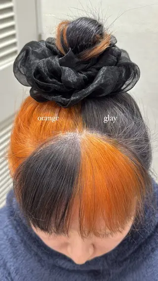 カラー Plaatje 百桜のヘアスタイル