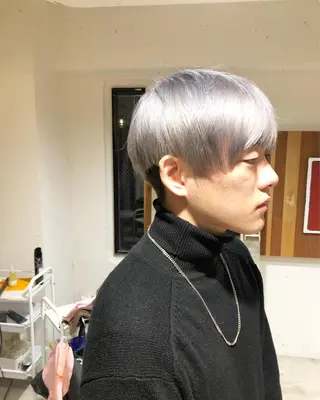 カラー ヘアアレンジ メンズ メンズ特化✂️栗原 侑也のヘアスタイル
