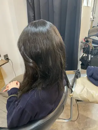 ロング 🚺レディースカット モデ募集✨️萩原優人のヘアスタイル