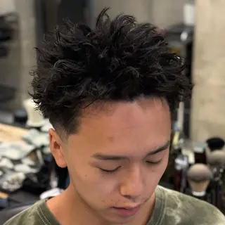 パーマ メンズ 🧬渋谷メンズ特化 ソウタ|店長🧬のヘアスタイル