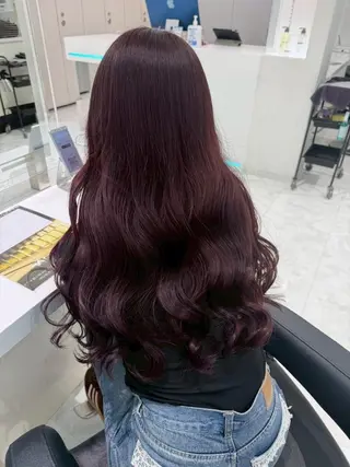カラー 韓国風トレンド🩶 レイヤースタイルのヘアスタイル