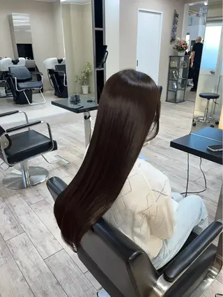 ロング TIDEHAIR 志羽のヘアスタイル