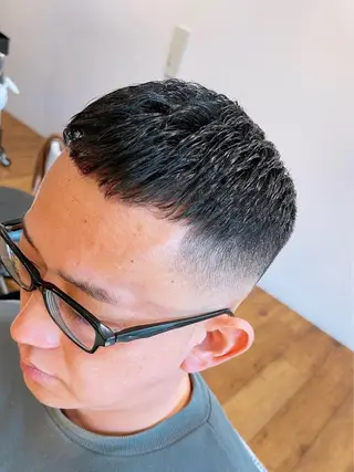メンズ 【木場✂️理容室】 メンズ清潔感カットのヘアスタイル