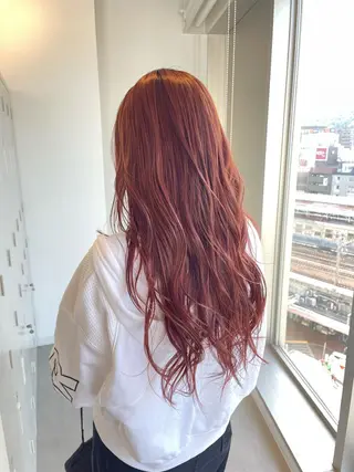 ロング 🎗副店長/井上 竜 ブリーチ指名No.1のヘアスタイル