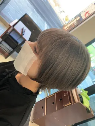 ショート カラー 安部 志弥のヘアスタイル