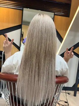 ロング 🦄🌈田中聖太郎 ニュアンスカラー🦄のヘアスタイル
