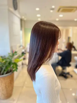 セミロング パーマ 金子 直樹のヘアスタイル