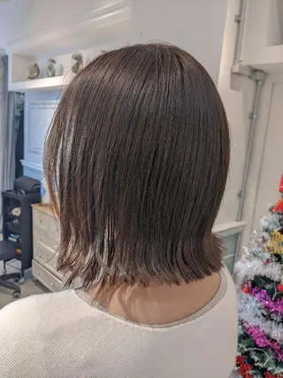 ミディアム 縮毛矯正/レイヤー 💎やまもとちひろのヘアスタイル