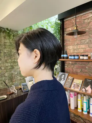 ショート 👑銀座ショート/ 絶壁補正/金子涼👑のヘアスタイル