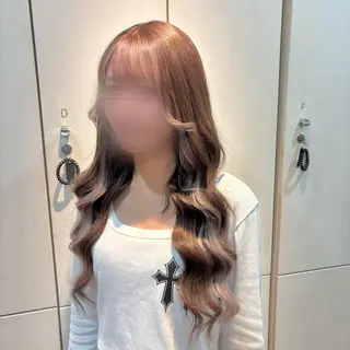 セミロング 絶対可愛い宣言💝横 浜エクステみさき🪄のヘアスタイル