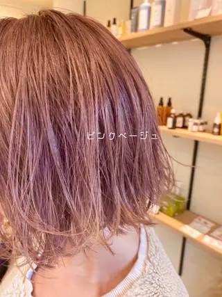 ミディアム CASANE 大橋康智のヘアスタイル