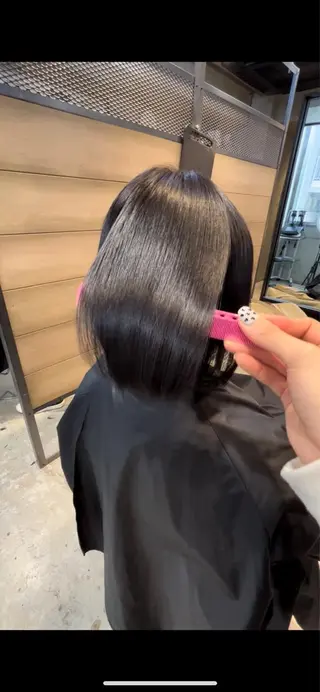 ショート 髪質改善 永田零亜のヘアスタイル