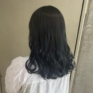 ミディアム カラー 清村 和音のヘアスタイル