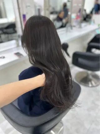 セミロング 安原 幸生のヘアスタイル