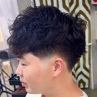 パーマ メンズ MENIN メンズ サロン　望月　涼太のヘアスタイル