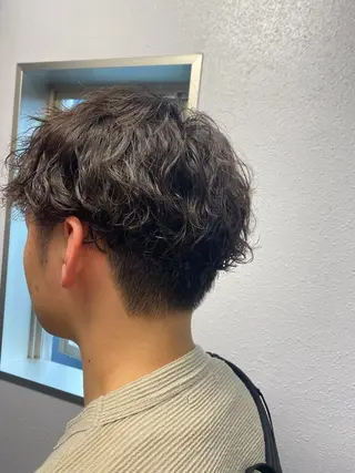 パーマ メンズ 海外風レイヤー🥥 NANAのヘアスタイル