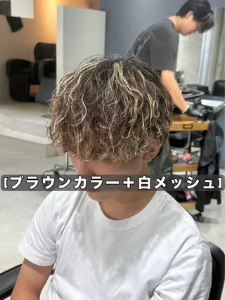 メンズ 布施メンズ特化美容師 秋山 涼のヘアスタイル