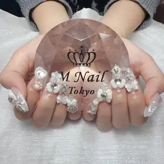 ネイル ワンホンチークネイル パラジェル取扱💕ハのネイルデザイン