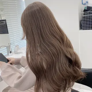 カラー ブリーチ透明感カラー 🍑トウヤ🍑のヘアスタイル