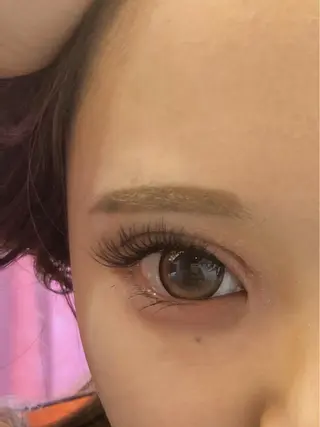 マツエク・マツパ そそ　喜 多のヘアスタイル