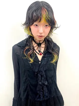 ロング カラー loty _nanamiのヘアスタイル