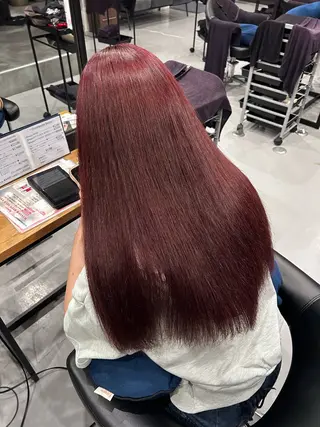 ロング 🥀ハイトーン/三澤 歩夢のヘアスタイル