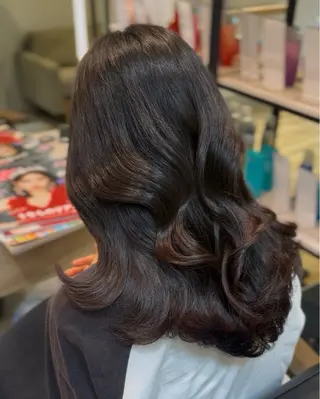 セミロング レイヤー⌇アレンジ ⌇misato🩶のヘアスタイル