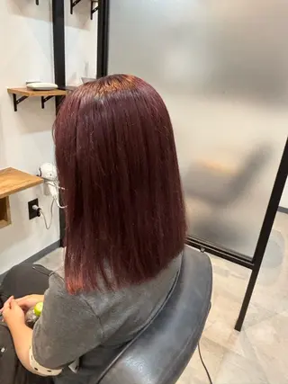 カラー 杉山 渚のヘアスタイル