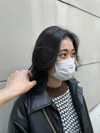 ロング カラー 髪質改善🪄 イルミナカラー岩谷のヘアスタイル