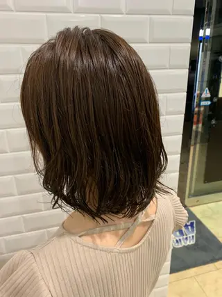 ショート カラー パーマ appiis 柳田葵　横浜のヘアスタイル