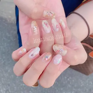 ネイル 地爪育成💅 kanaoanailのネイルデザイン