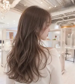 ロング 渡部 新菜のヘアスタイル