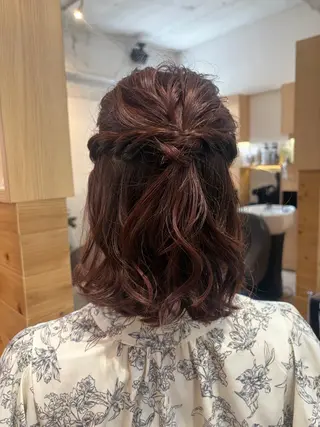 ショート ヘアアレンジ cana 札幌レイヤースタイルのヘアスタイル