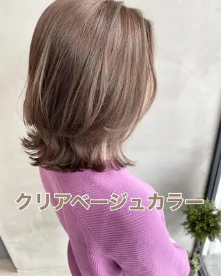 ショート カラー ヘアアレンジ ネイル マツエク・マツパ 夜23時まで予約🉑 reverieあきらのヘアスタイル