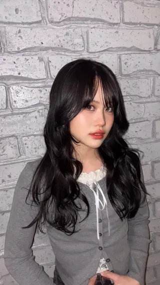 ロング カラー 🎀透明感カラー /似合わせカット🎀のヘアスタイル
