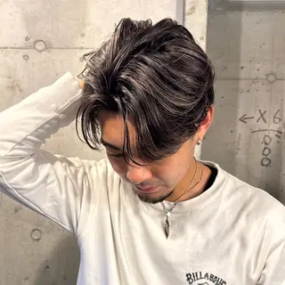 ミディアム カラー メンズ お悩み×垢抜け特化 KAYA/渋谷のヘアスタイル