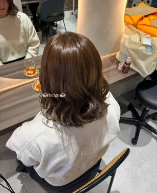 ミディアム カラー 🍒みしろ ほたる🍒のヘアスタイル