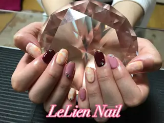 ネイル モチの良さ◉ フィルインネイル♡のネイルデザイン