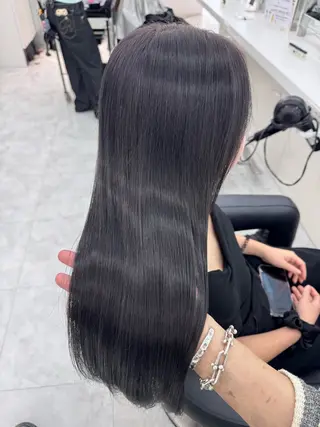 ロング カラー 🪽天神/うる艶 /トレンドヘア🪽のヘアスタイル