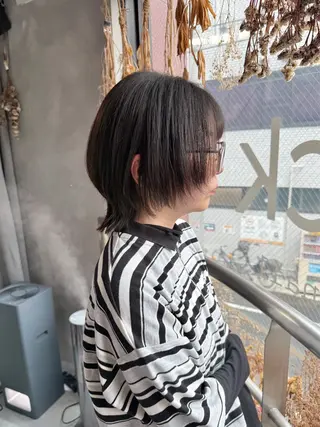 ショート ウルフ レイヤー パーマ🪐MANAのヘアスタイル