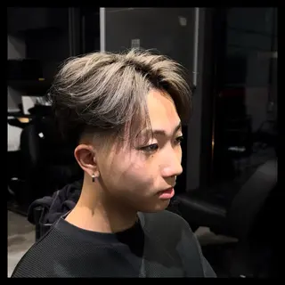 ミディアム STAYGメンズ上野 大河のヘアスタイル